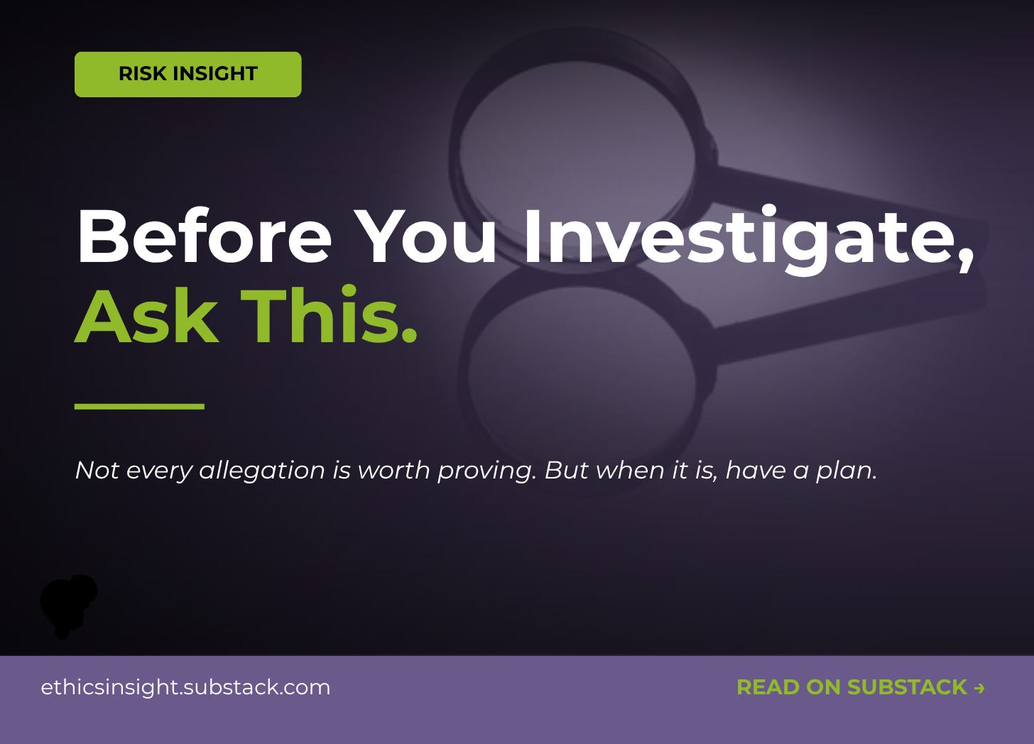 The pool fart lesson in investigations artwork from The Integrity Gap